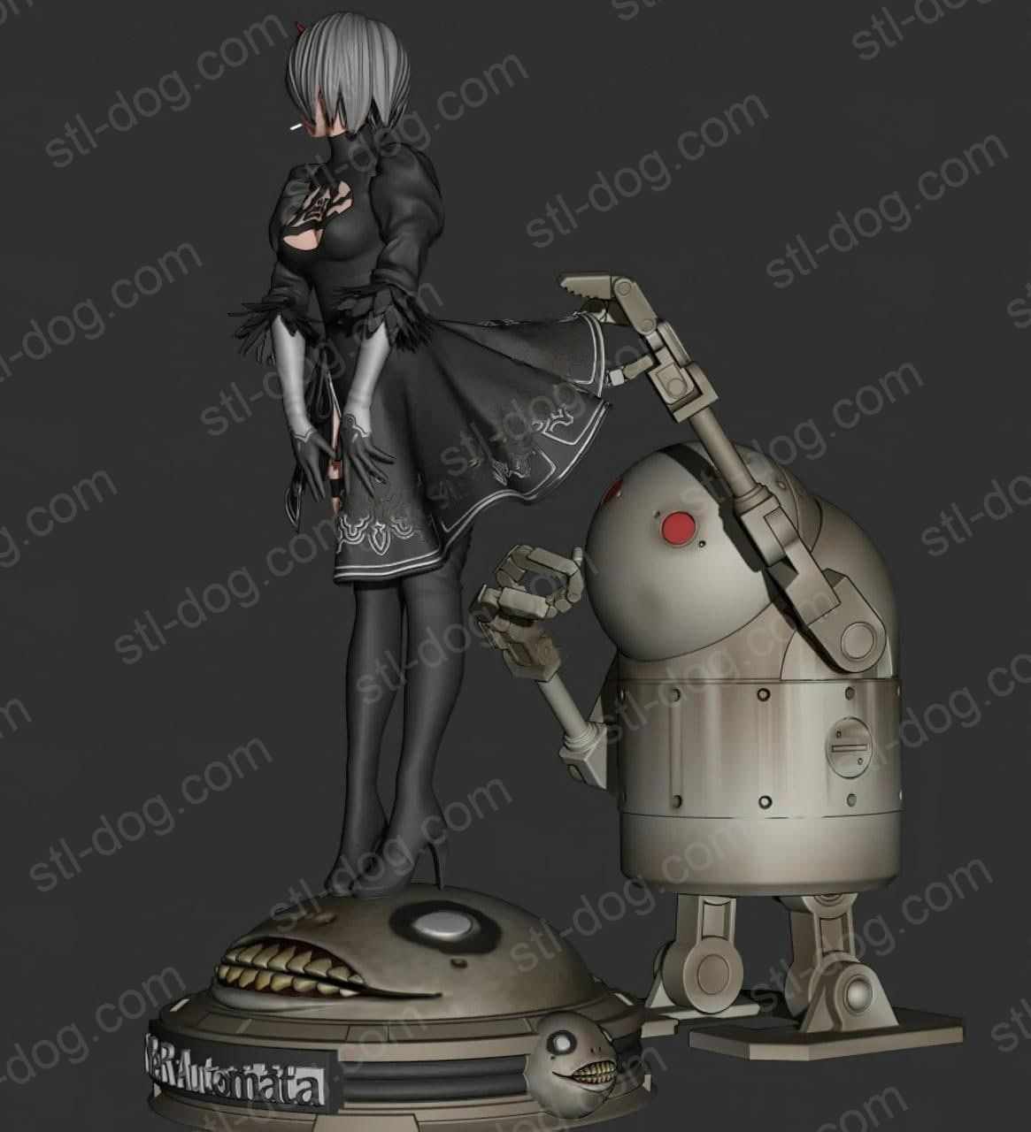 尼尔 机械纪元 Nier Automata B2 3D打印图纸